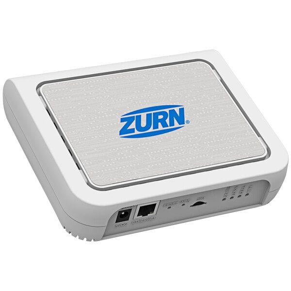 A white Zurn Connection Gateway with a blue logo.