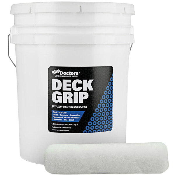 SlipDoctors Deck Grip SCTDECKGRP5G 5 Gallon Clear Indoor & Outdoor