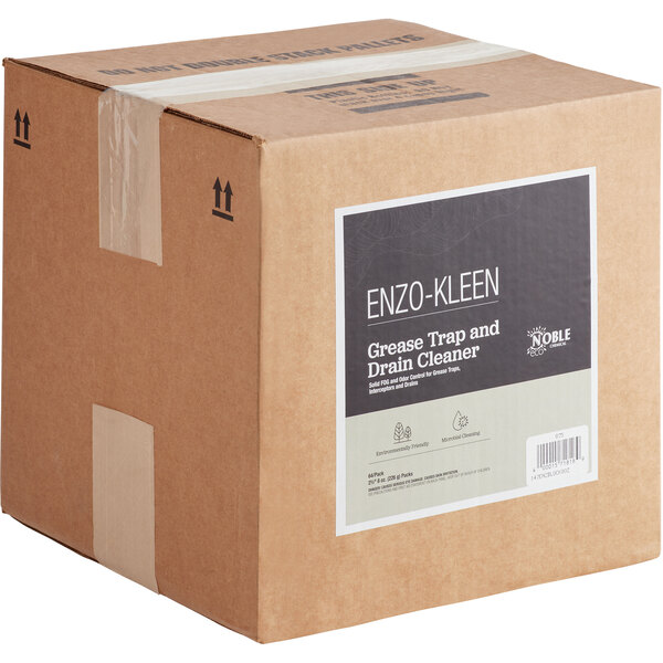 Noble Eco EnzoKleen 8 oz. Enzymatic Concentrated Grease Trap Block