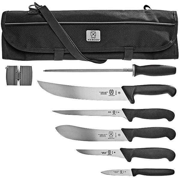 Mercer Culinary BPX® 8Piece Dressing Knife Roll Set M13754