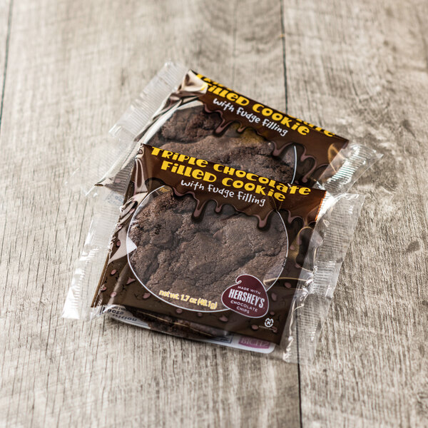 Rich's 1.7 oz. Individually Wrapped Triple ChocolateFilled Cookie