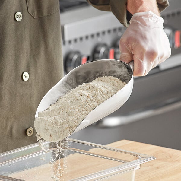 Stainless Steel Flour Scoop, Product Handling Utensils