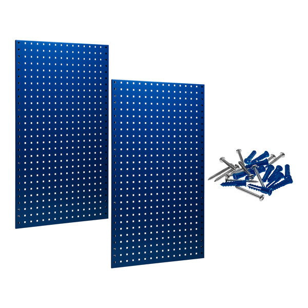 Triton Products 24" x 42 1/2" Blue Steel LocBoard - 2/Pack