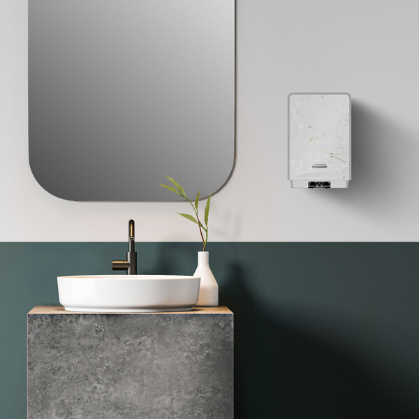 thumbnail image 2 of Kimberly-Clark Professional* ICON Automatic Soap And Sanitizer Dispenser, 1.2 L, 8.06 X 14.18 X 4.75, White Mosaic ; Ships In 1-3 Business Days | Pardue Distributing 2 of 13