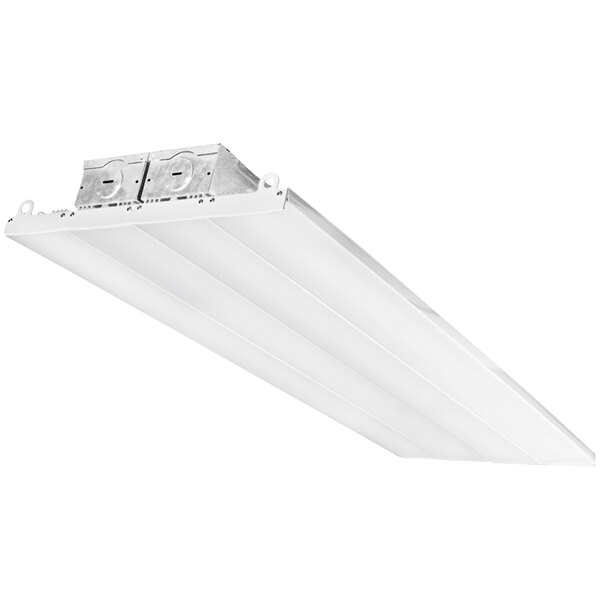 TCP QTL Series 2' Frosted Dimmable LED High Bay Light Fixture QHB2UZDA250K, 110W, 5000K, 14,850