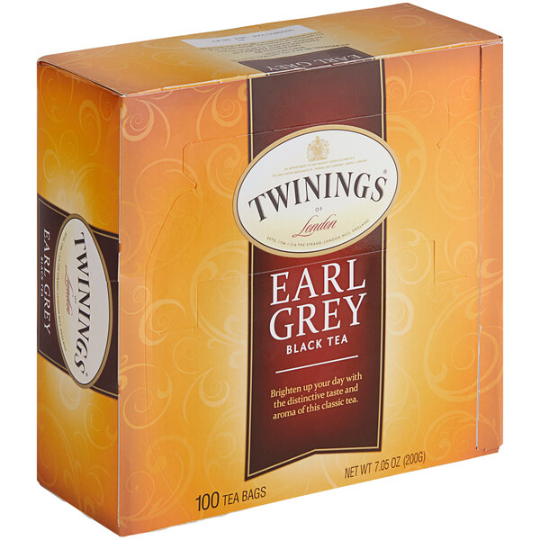 Twinings Earl Grey Tea Bags 100/Box