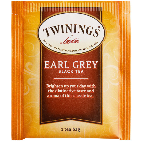 Twinings Earl Grey Tea Bags 100/Box