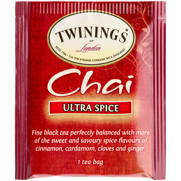 Twinings Ultra Spice Chai Tea Bags 20/Box