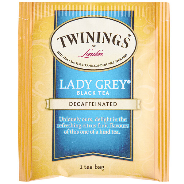 Twinings Lady Grey Decaffeinated Tea Bags 20/Box
