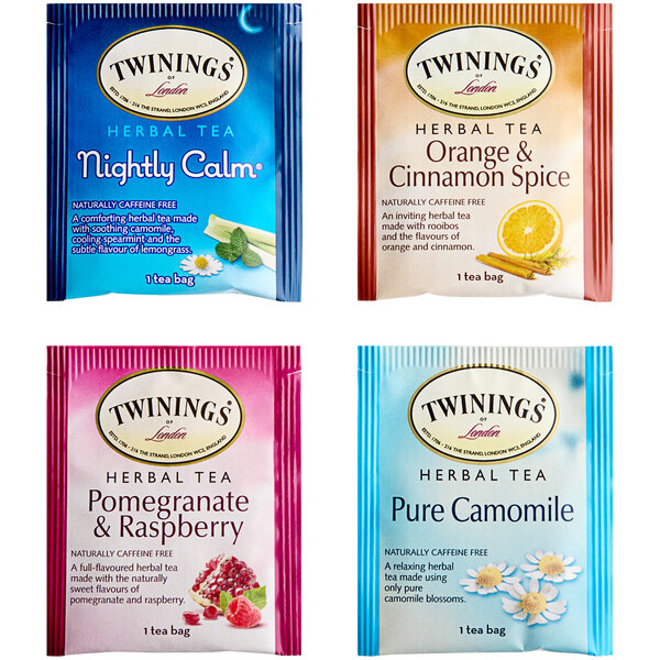 Twinings Assorted Herbal Tea Bags 20/Box