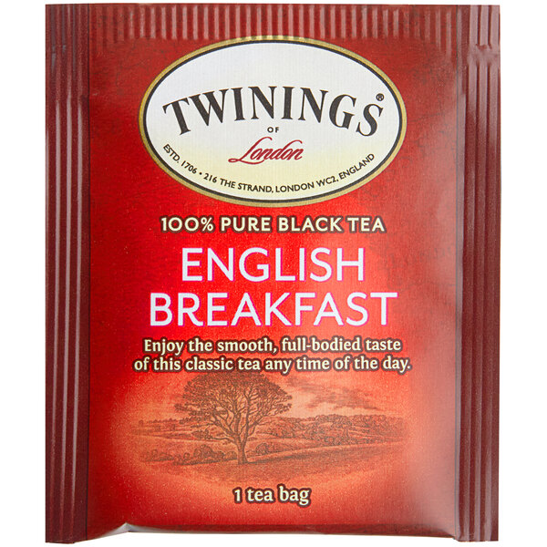 Twinings English Breakfast Tea Bags 100/Box