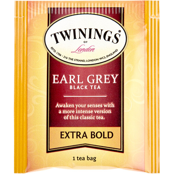 Twinings Earl Grey Extra Strong Tea Bags 20/Box