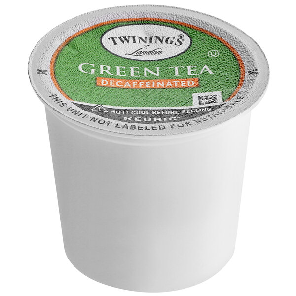 Twinings Green Decaffeinated Tea Single Serve Keurig® KCup® Pods 24/Box