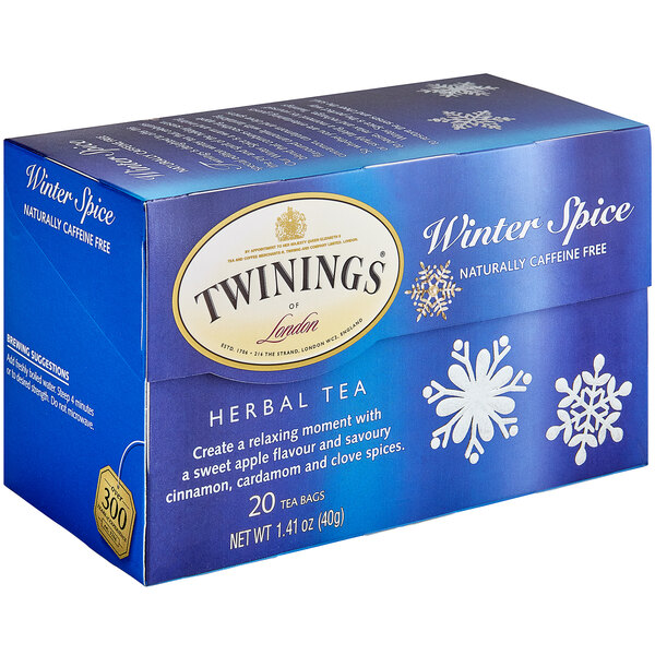 Twinings Winter Spice Herbal Tea Bags 20/Box