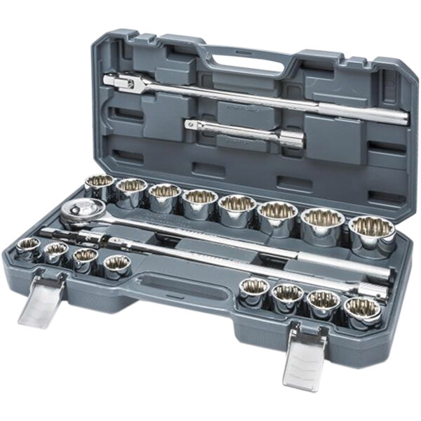 Crescent CTK21SAEN 21Piece 3/4" Drive 12 Point Standard SAE Mechanics