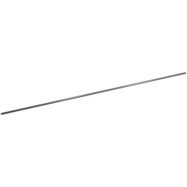 A long thin white metal rod.