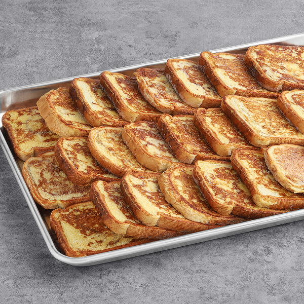 Papetti's 2.5 oz. Plain French Toast 100/Case