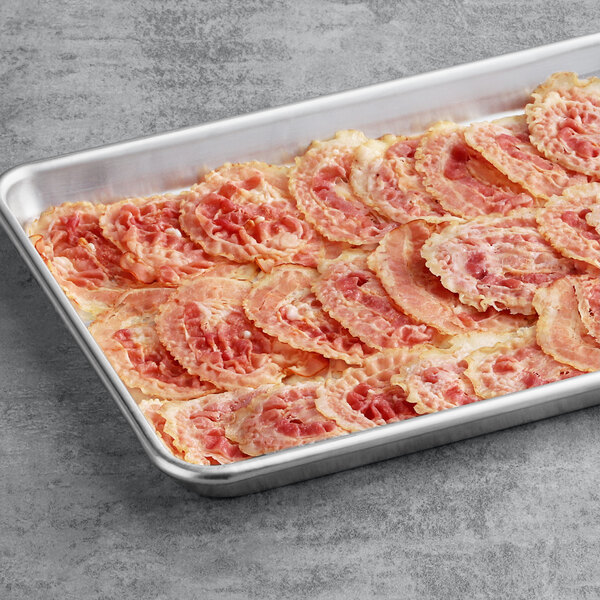 Smithfield Fully Cooked Round Bacon 0.2 oz. 192/Case