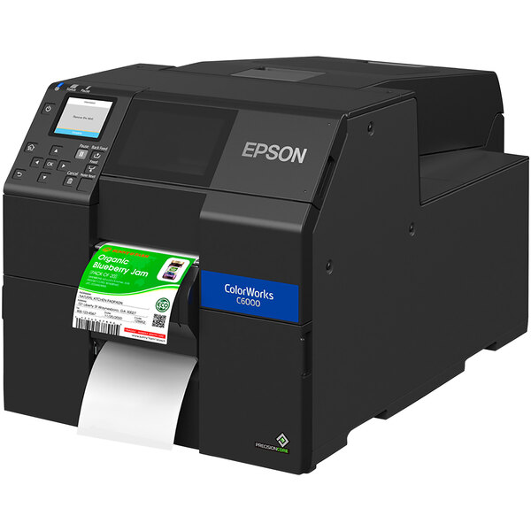 Epson C31CH76A9961 ColorWorks C6000PU Color Label Printer with