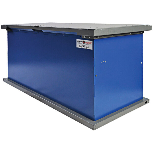 TuffBoxx Kodiak 243 Gallon Animal-Resistant Steel Trash Can - 63