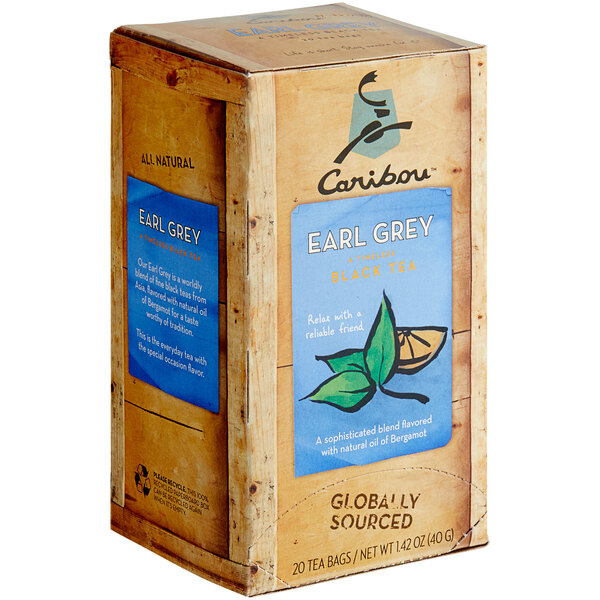 Caribou Earl Grey Tea Bags 20/Box