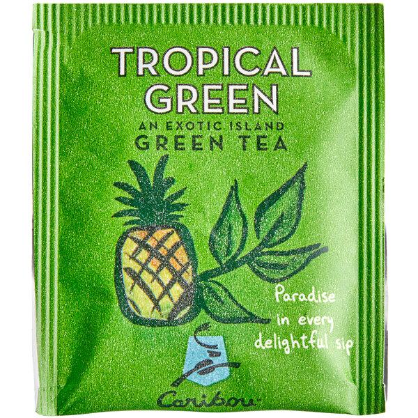 Caribou Tropical Green Tea Bags 20/Box