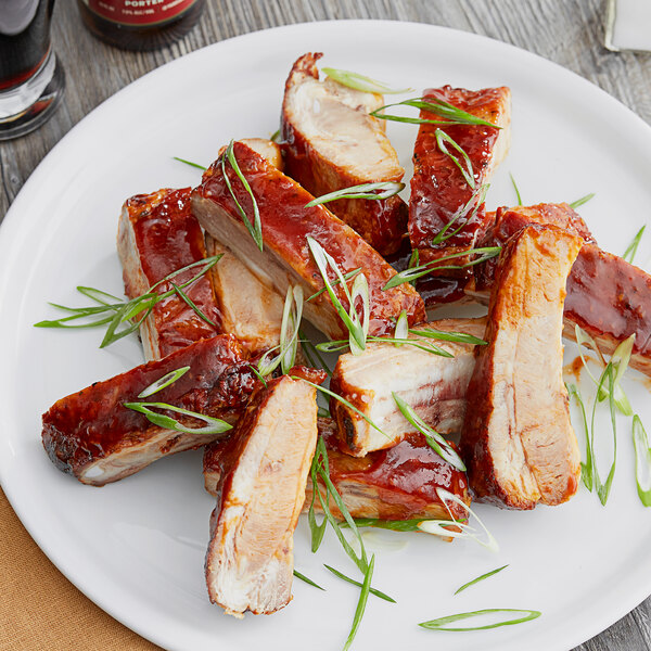 Hatfield Premium Reserve AllNatural 33.5 lb. St. Louis Spare Ribs 6