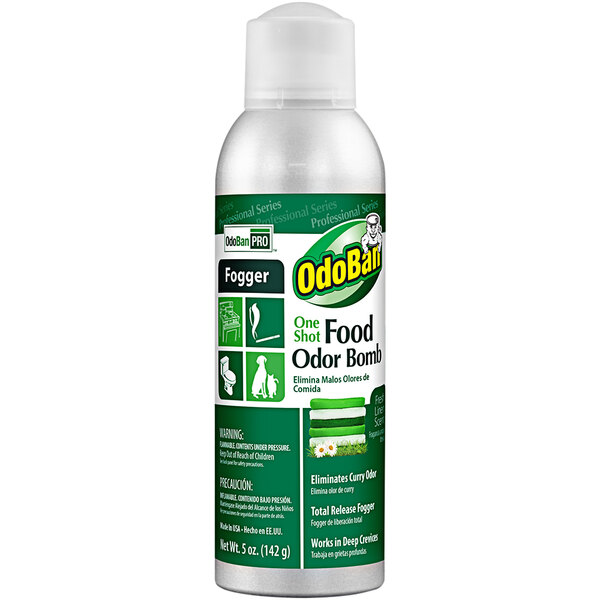 OdoBan 9705B625A12 5 oz. Fresh Linen One Shot Total Release Fogger