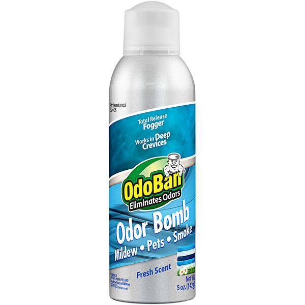 OdoBan 9705D625A12 5 oz. Fresh Linen One Shot Total Release Fogger
