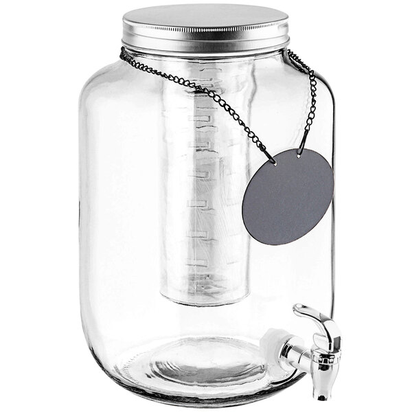 Tablecraft 2 Gallon Mason Jar Beverage Dispenser BDG3000