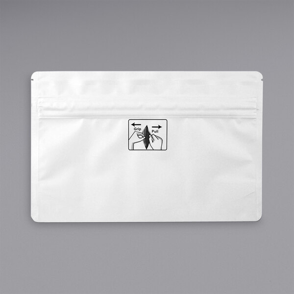 LK Packaging Grove Bags 1 oz. White Heat Sealable childresistant