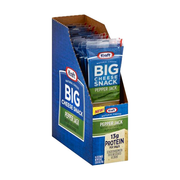 Kraft 2 oz. Pepper Jack Cheese Stick 28/Case