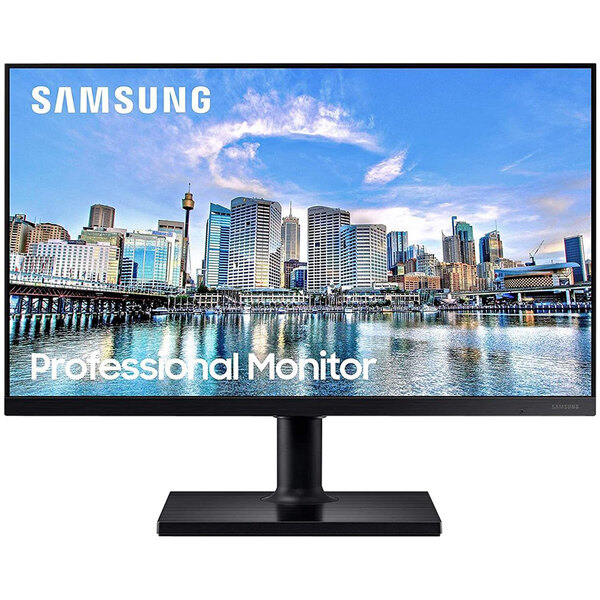 A Samsung 24" computer monitor on a white background.