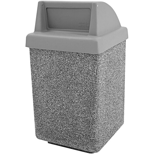Wausau Tile Inc Outdoor Trash Cans
