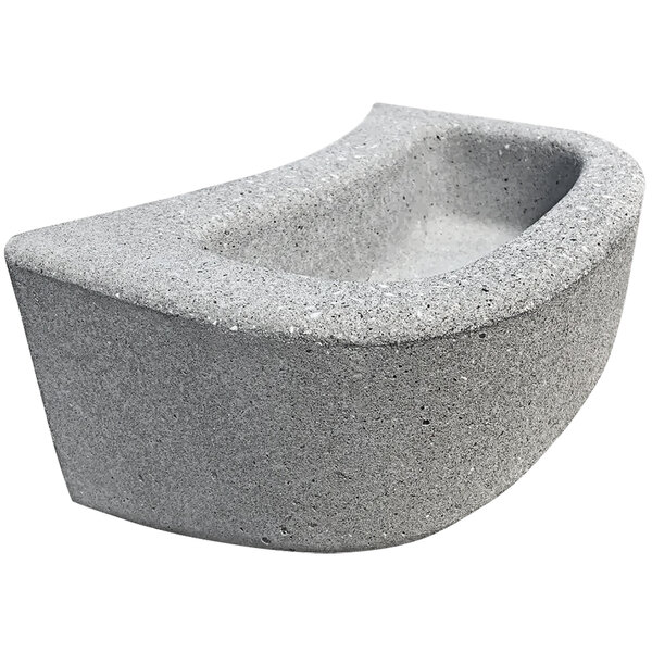 Wausau Tile TF2091 Cigarette Receptacle for Concrete Round Trash Can