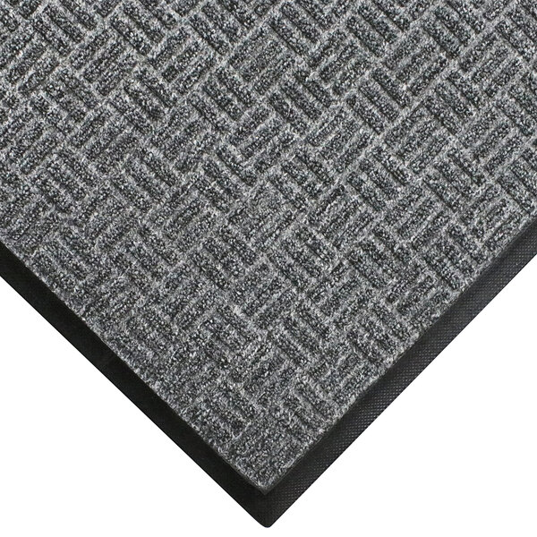 M+A Matting WaterHog Masterpiece Select Pewter Mat with Classic Border