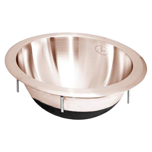 Just Manufacturing CUCIRADA14 Round Copper ADA DropIn Sink Bowl