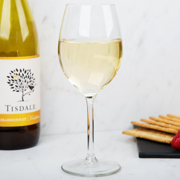 Libbey 8564SR Bristol Valley 8.75 oz. Customizable White Wine Glass   - 24/Case