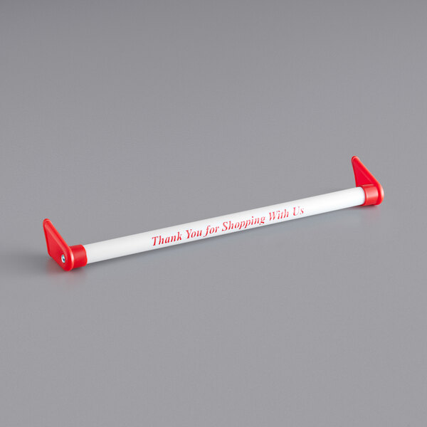 A white tube with red text reading "Regency Handle for 3.5 Cu. Ft."
