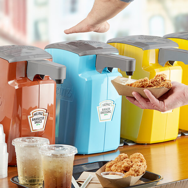 Heinz Keystone 0.5 oz. Automatic Touchless Dispensing Lid for 1.5