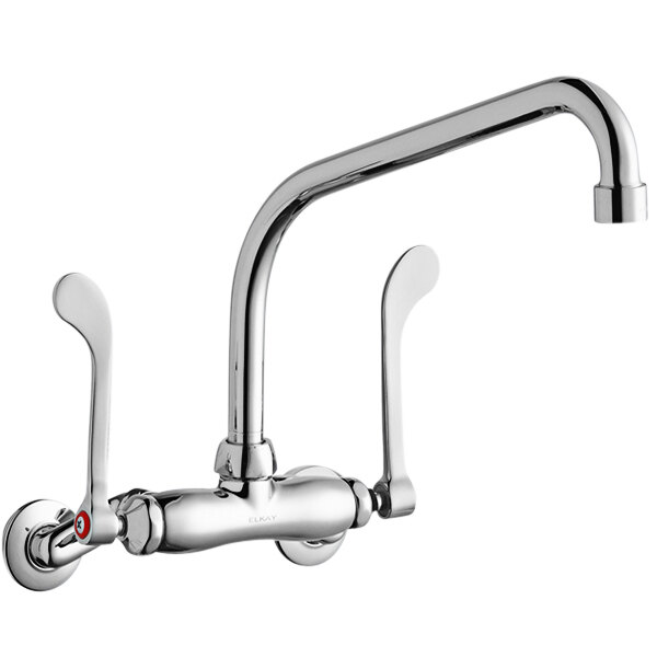 Elkay LK945HA10T6T WallMounted Faucet with 3" 8" Adjustable Centers