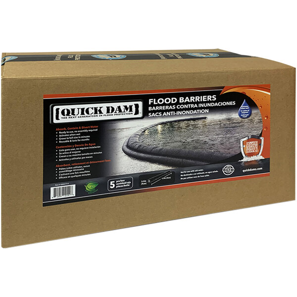 Quick Dam 17-ft Water Activated Flood Barriers - QD617-5