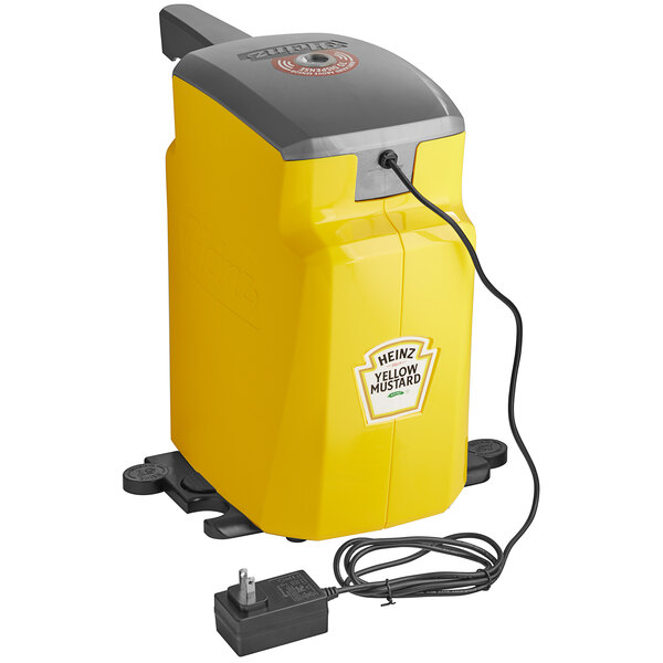 Heinz Keystone 1.5 Gallon Yellow Plastic Countertop Mustard Pump