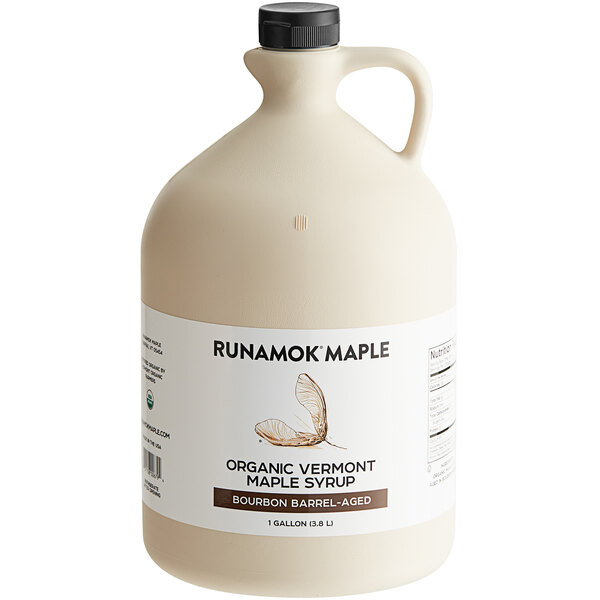 Runamok Bourbon BarrelAged Maple Syrup 1 Gallon