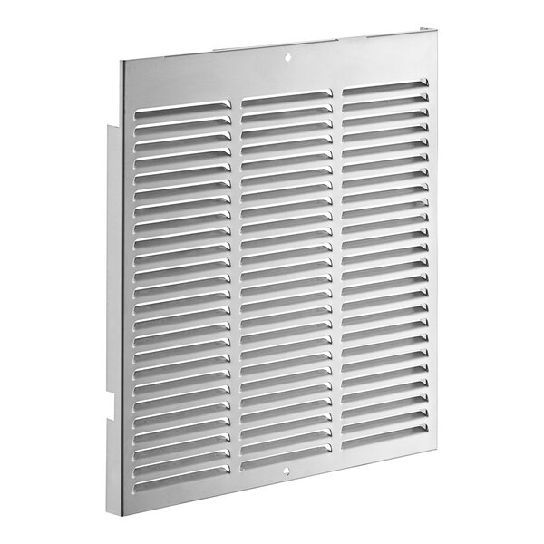 A Narvon metal rear panel with a vent.