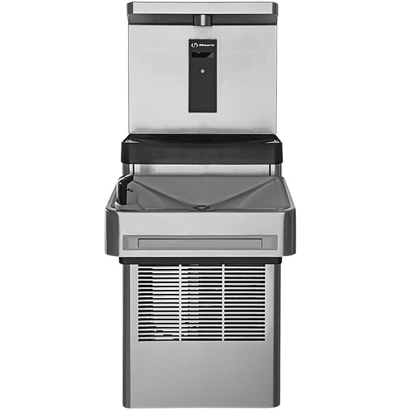 Haws 1211S Wall Mount Stainless Steel Water Cooler with Touchless