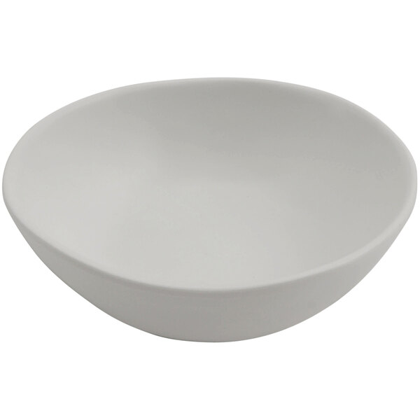 A white cheforward melamine bowl.