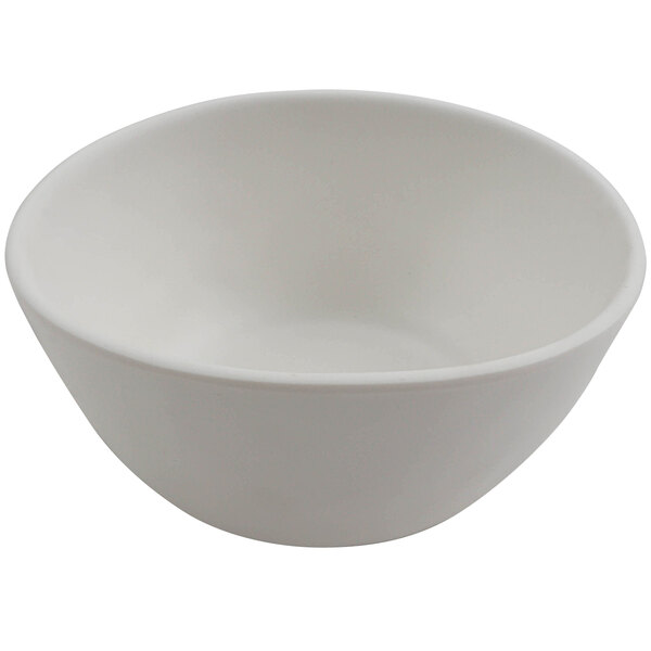 A case of 12 white cheforward melamine bowls.