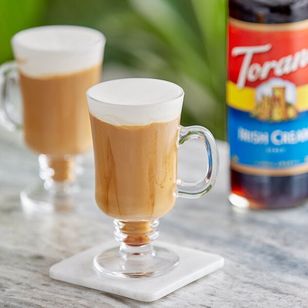 Torani Irish Cream Flavoring Syrup 750 mL Glass Bottle