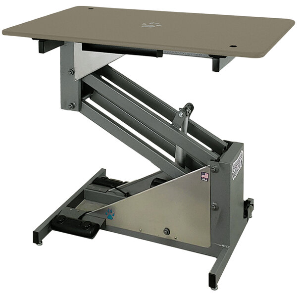 Groomer's Best GB36ELTT 24" x 36" Electric Tan Grooming Table